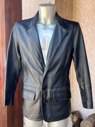 Jolie veste blazer homme - veste, cuir